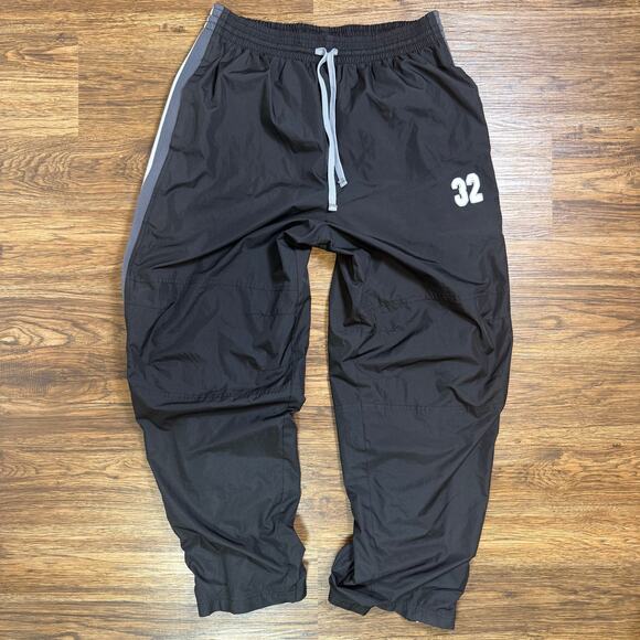 VTG Y2K Athletic Works streetwear nylon track pants #32 mens Large - Picture 1 of 6